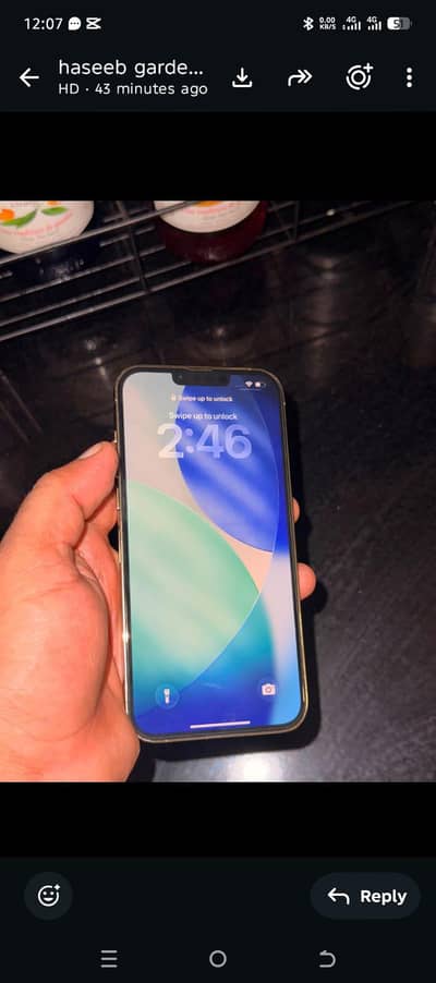 13 pro max 128gb condition 10\9  camera change demand 92