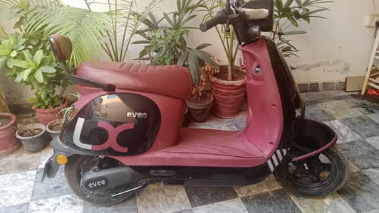 Evee LX 2026 Electric Scooty – Excellent Condition – Very Less Used