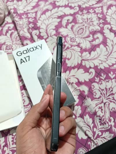 Samsung Mobile A17 10 month warranty available