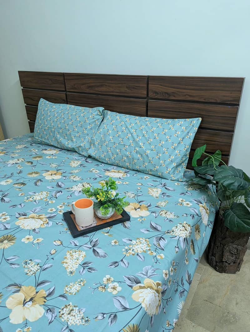 Cotton Double Bedsheet 1