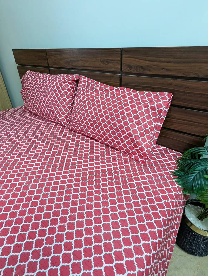 Cotton Double Bedsheet 4