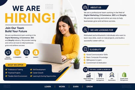 Digital Marketing & E-Commerce Jobs