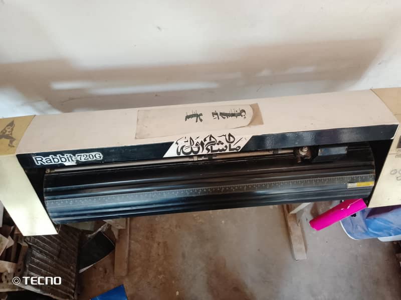 Rabbit 720 G model plotter printer machine 3