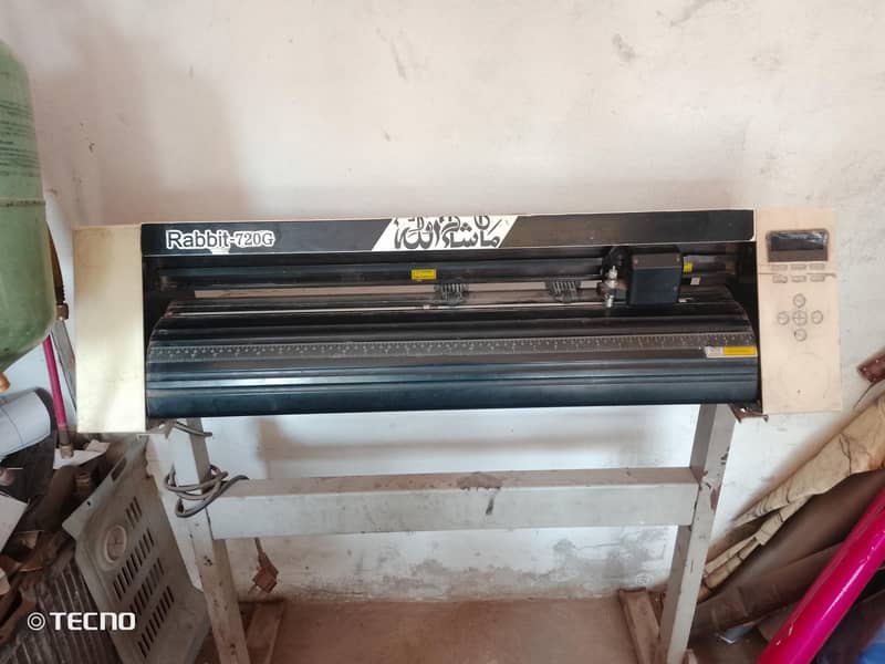 Rabbit 720 G model plotter printer machine 4