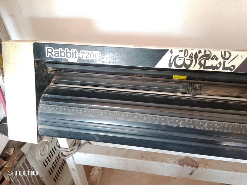 Rabbit 720 G model plotter printer machine 5