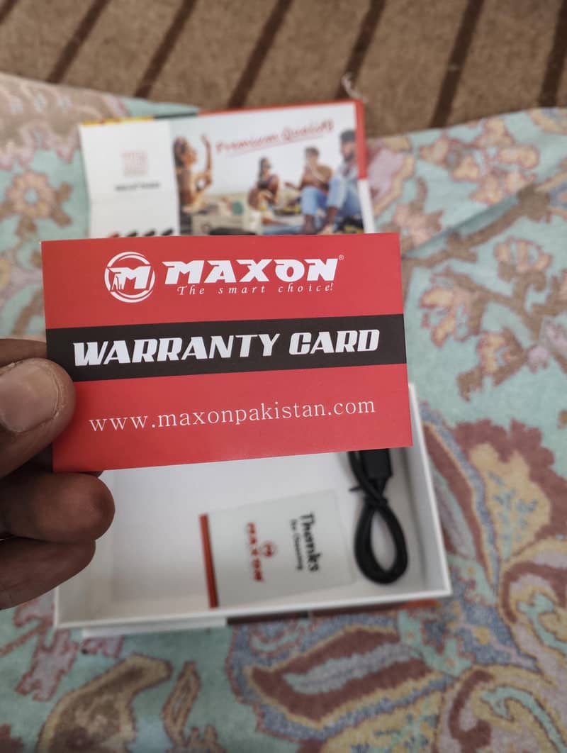 Maxon Bluetooth speaker . 1