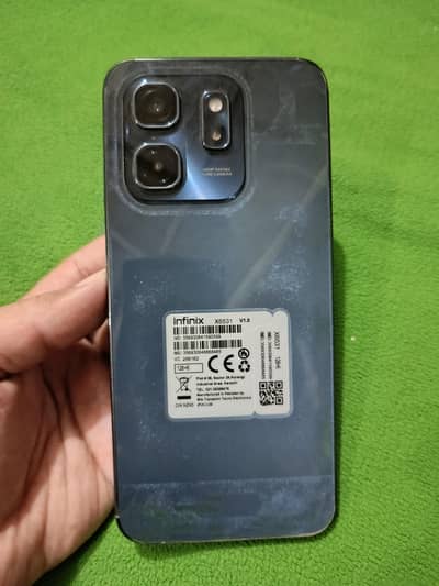 Infinix Hot 50i 10 by 10. with box and accessories  shade on screen