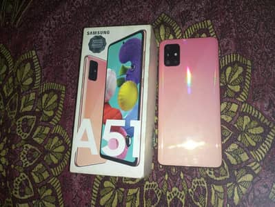 Samsung Mobile A51 lush condition call 03054054206