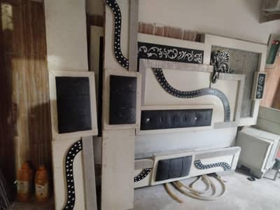 Bed set deco paint