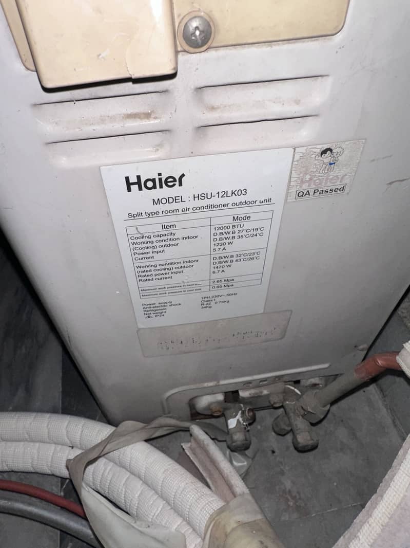 Split type room air conditioner outer unit 5