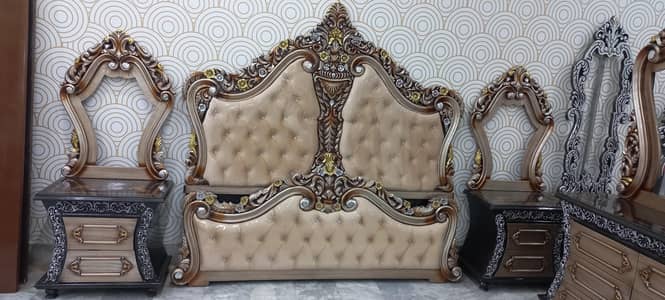 Bed dressing with 2 site tables