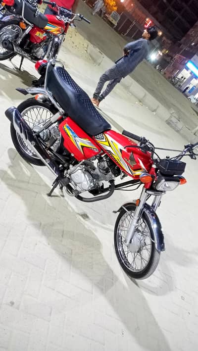 Honda CD-70 2025 model Applied Genuine seald pack cond