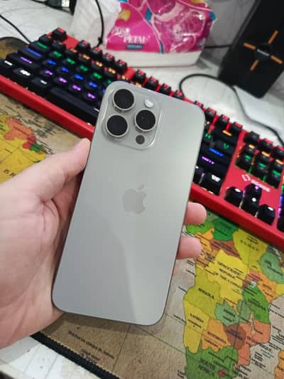 Apple iPhone 15 Pro Max - PTA Approved - 256GB with Box