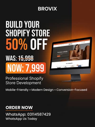 Shopify Developer | Graphic Designer | Digital Marketing Specialist