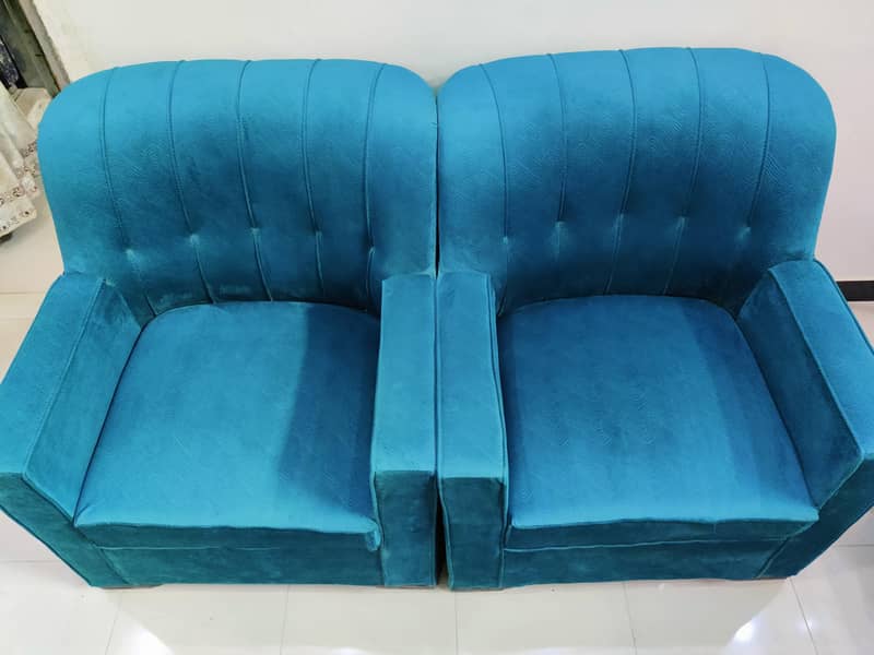 5 SEATER SOFA SET WITH TABLE 2