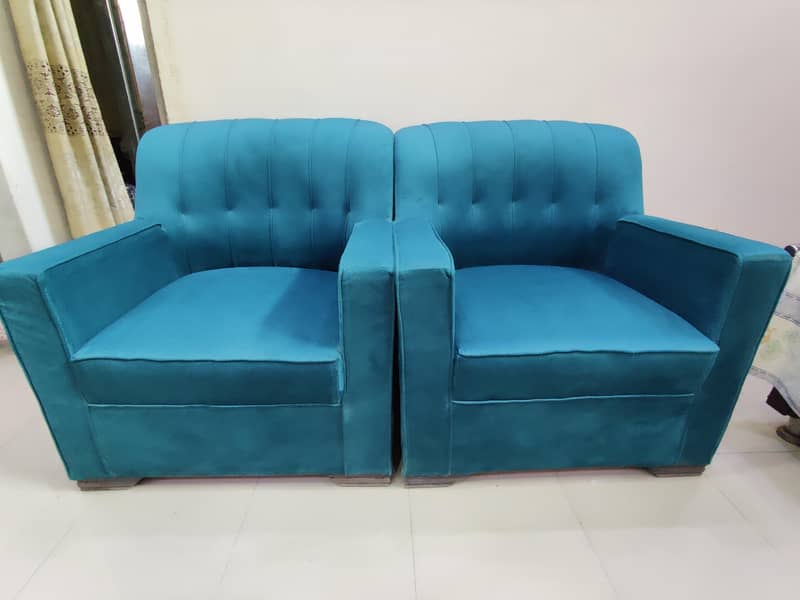 5 SEATER SOFA SET WITH TABLE 3