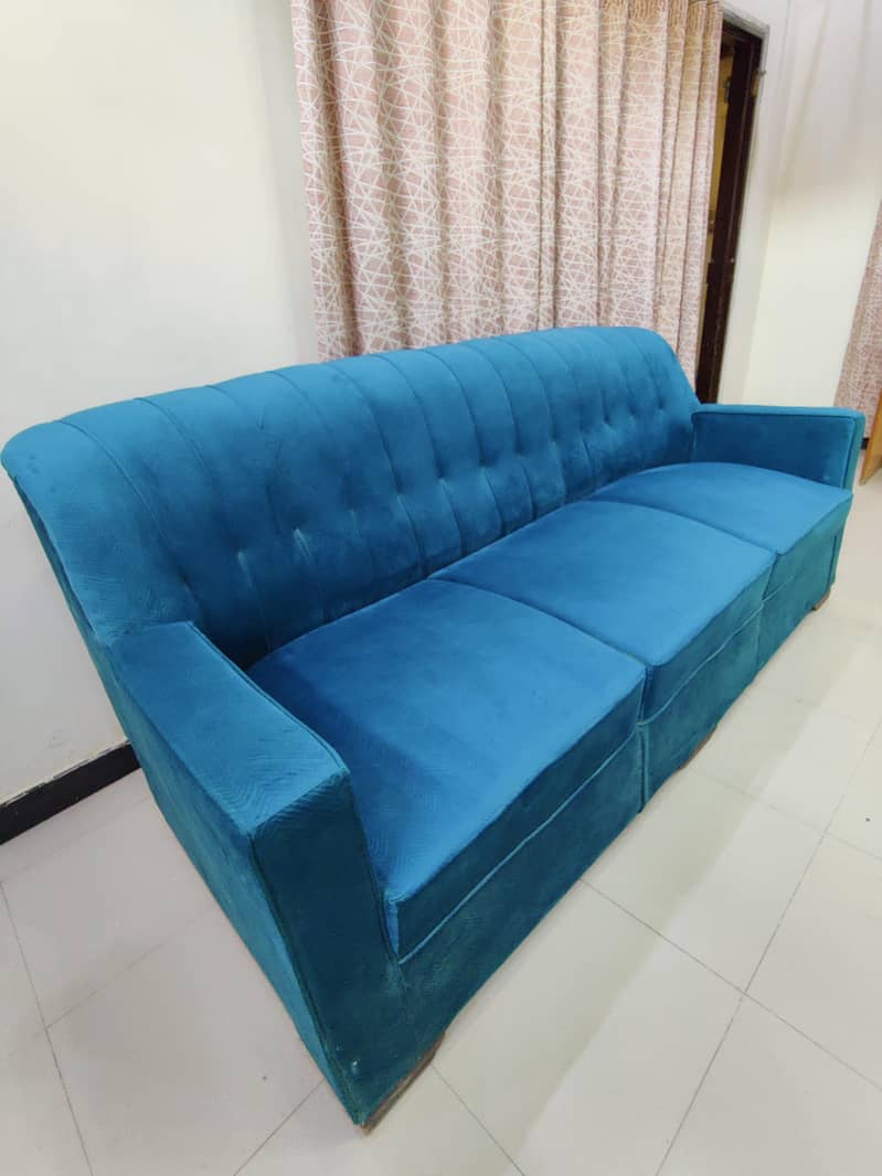 5 SEATER SOFA SET WITH TABLE 4