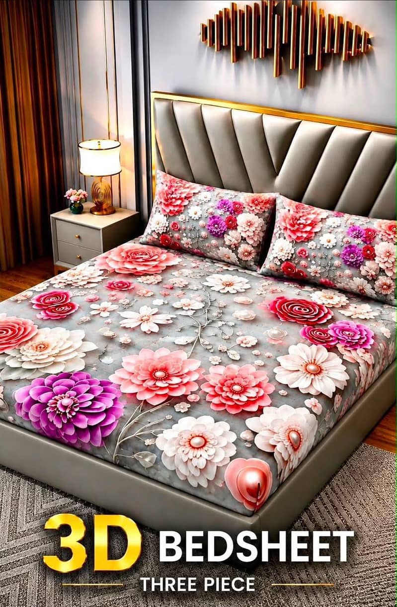 3D Bedsheets 8