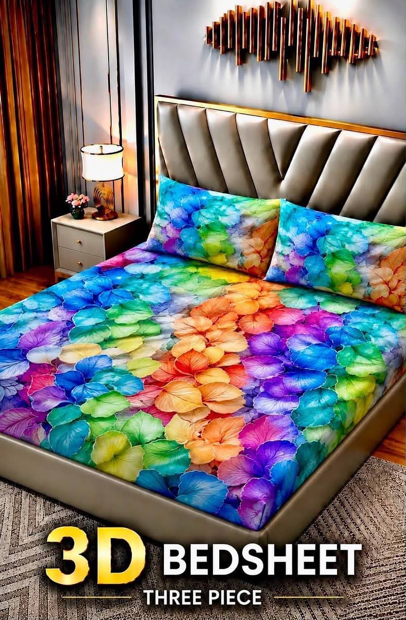 3D Bedsheets 13