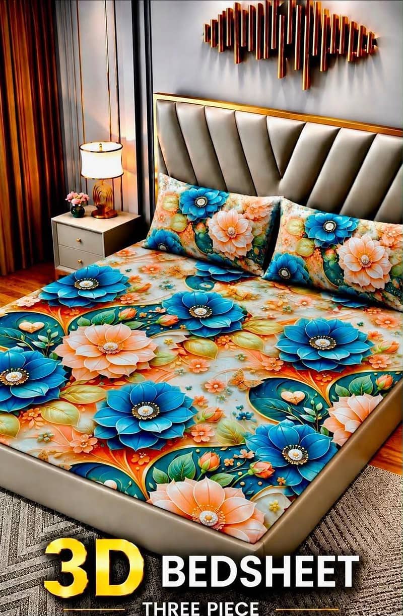 3D Bedsheets 14