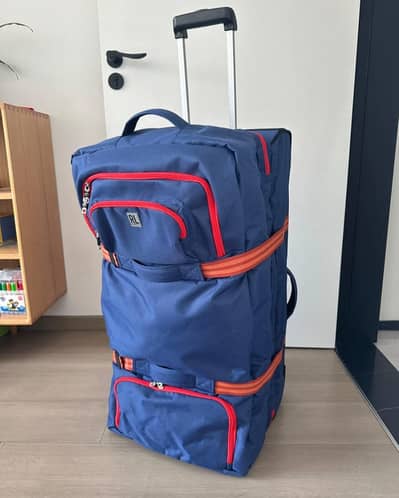 32-inch expandable foldable luggage rolling bag with wheels