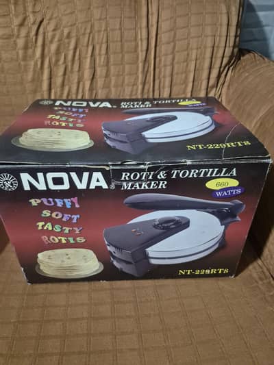 Total new Box Packed Imported Roti Maker