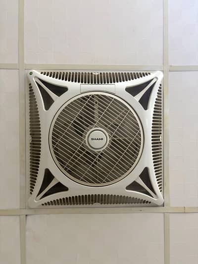 Shami 14" False Ceiling Fan 2x2 – Excellent Condition