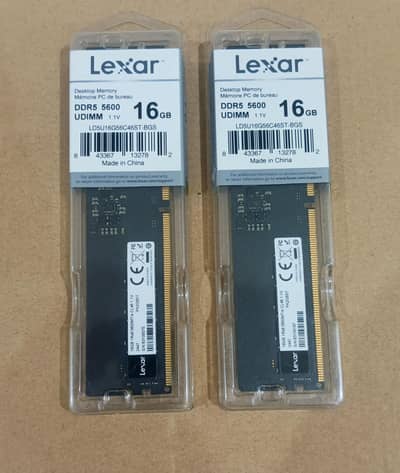 Lexar DDR5 Ram 16X2 32GB