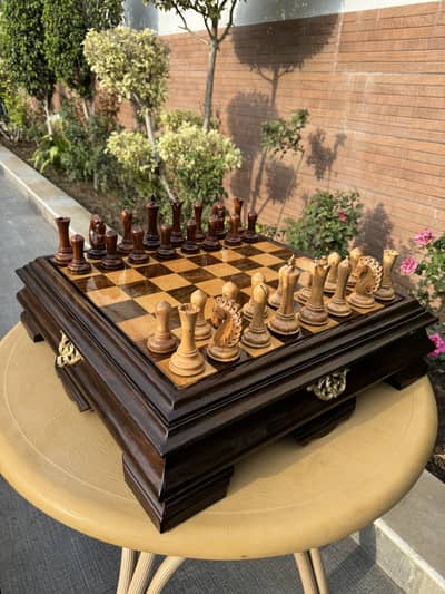 Chess Luxury Handmade Wooden Chess Set