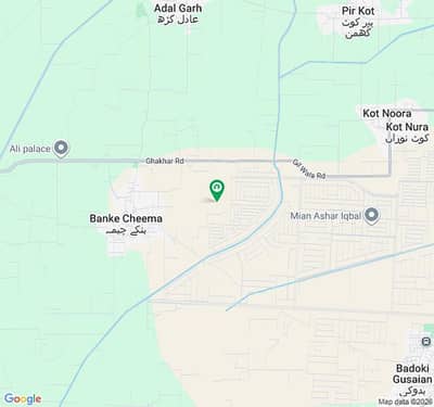 8 Marla Plot For Sale In K Block - DHA Gujranwala