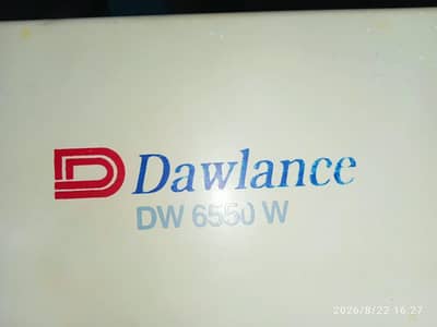 Dawlance washing machine twin tub model number DW 6550 W