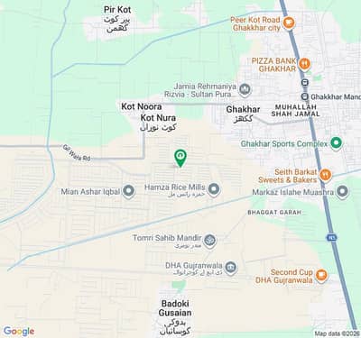 10 Marla Plot For Sale In C Block - DHA Gujranwala