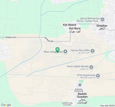 10 Marla Plot For Sale In G Block - DHA Gujranwala