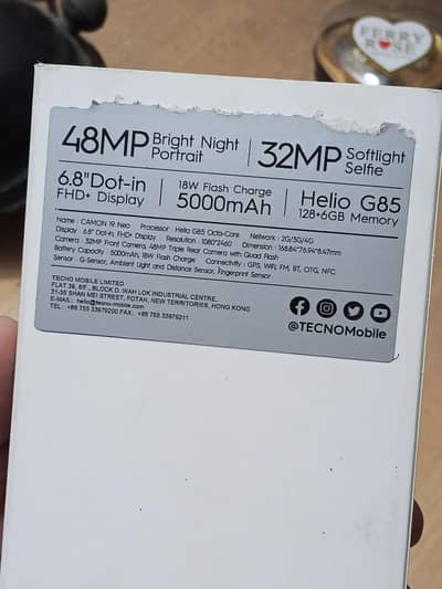 Tecno CAMON 19 Neo