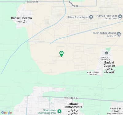 1 Kanal Plot For Sale In M Block - DHA Gujranwala