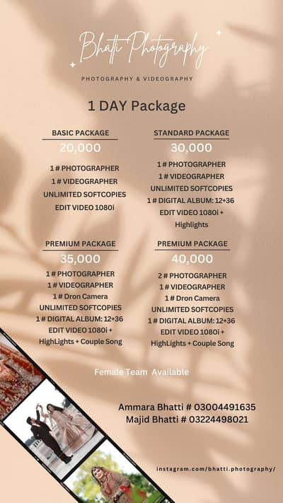 40%OFF Bhatti Photography & Films Limited Offer