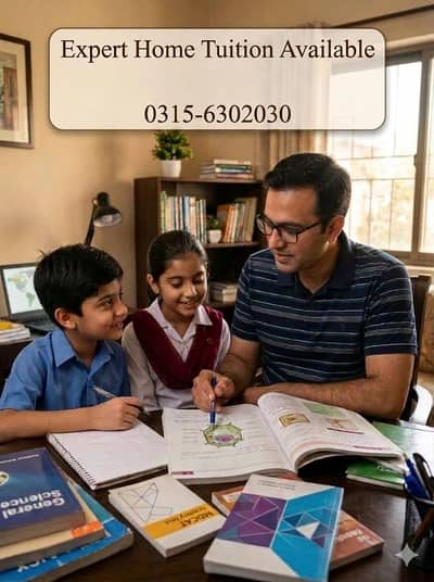 Expert Home Tuitior Available