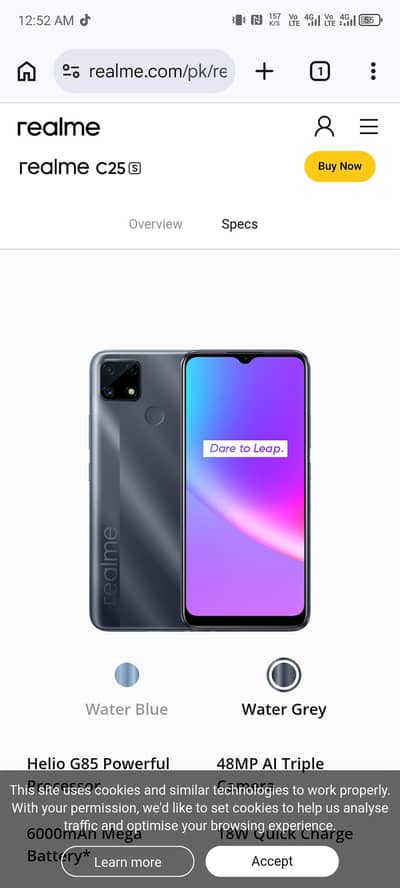 Urgent Need Realme C25s