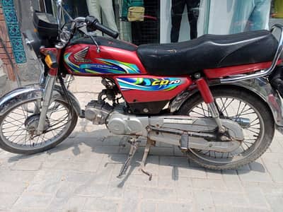 CD 70 2024 Model 1st Onwer Bike