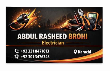 Electrician available 24/7