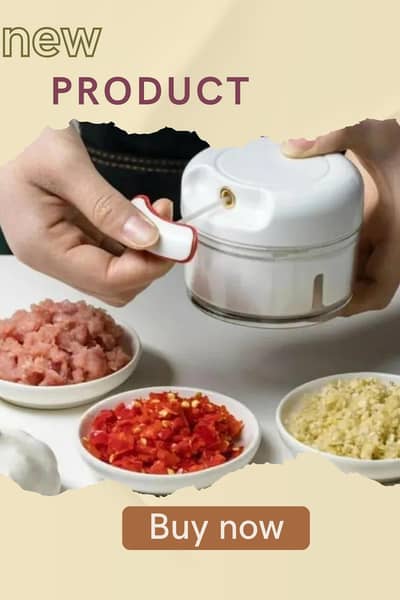 Premium Manual Food Chopper