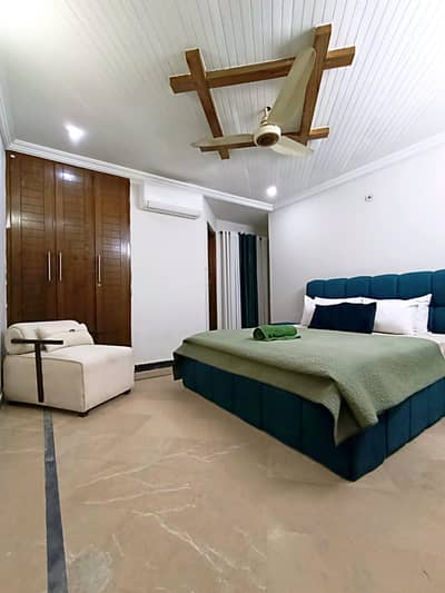 Daily Weekly Basis One Bedroom Available For Rent in E-11 Islamabad