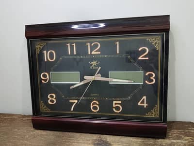 4 Classic Wall Clocks – Quartz – Used & Working