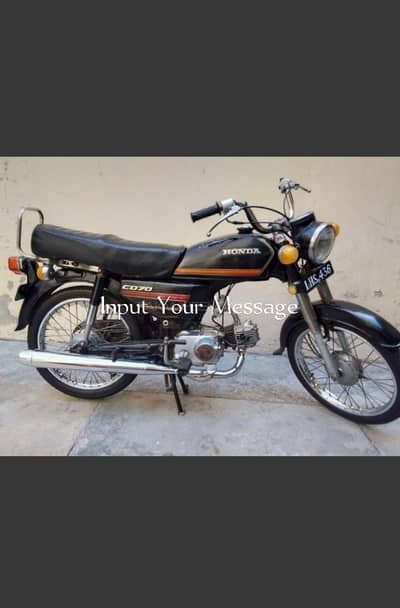 Honda 70cc pointer model 1985