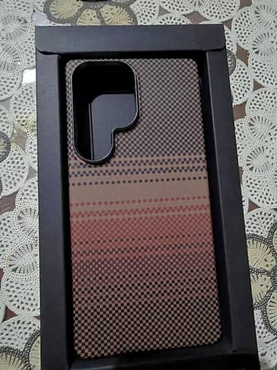 S25 Ultra carbon fiber Meg safe case