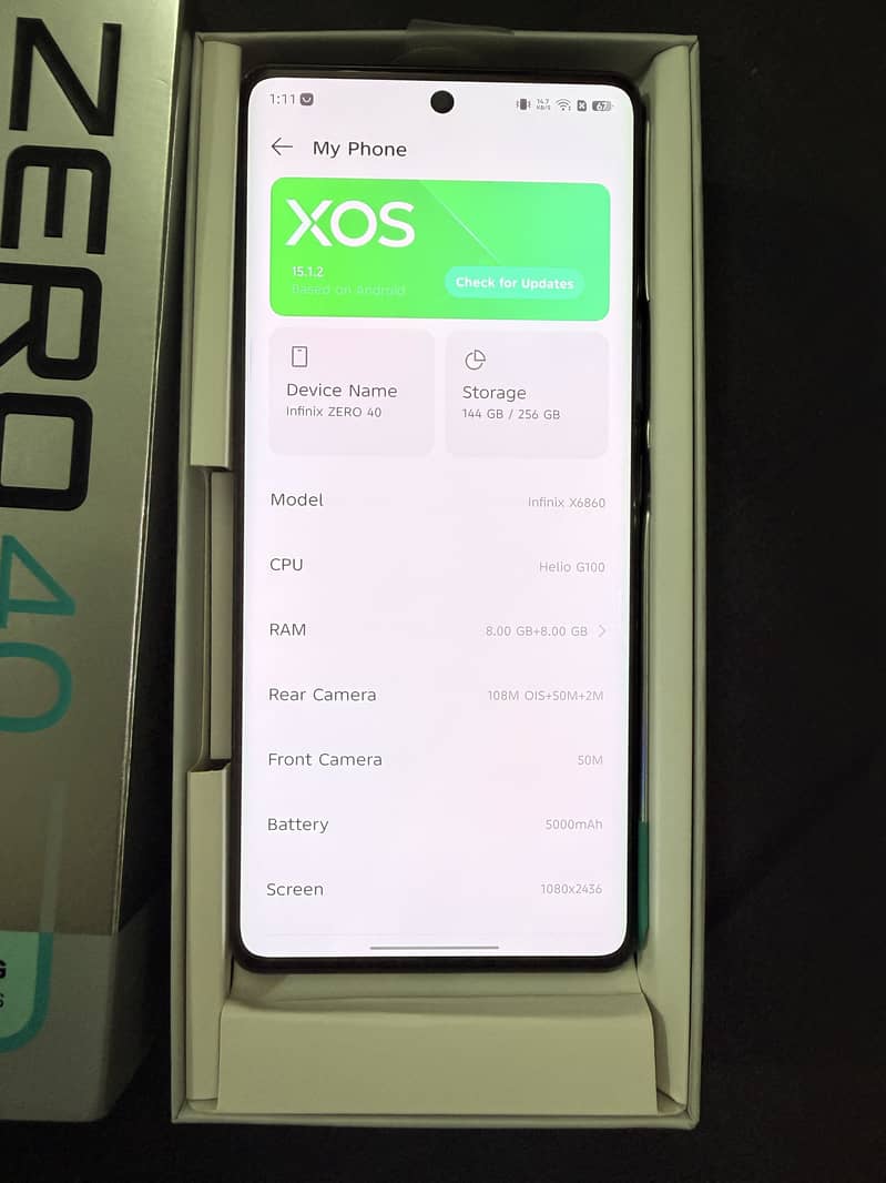 Infinix Zero 40 6