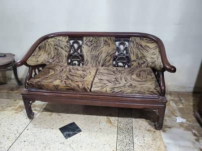 2 seater sofa and tea table