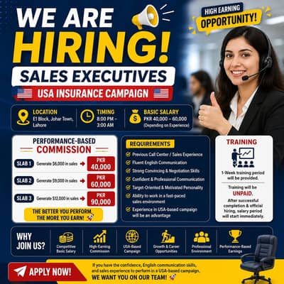 job male female staff required
