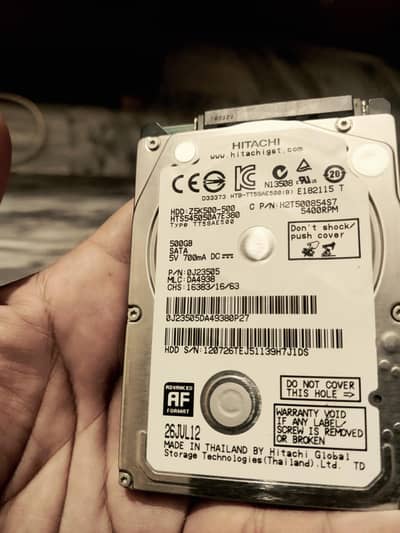500gb laptop harddrive
