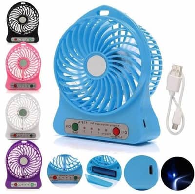 Rechargeable mini fan